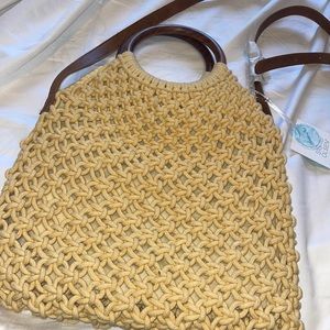 Woven Crossbody Bag